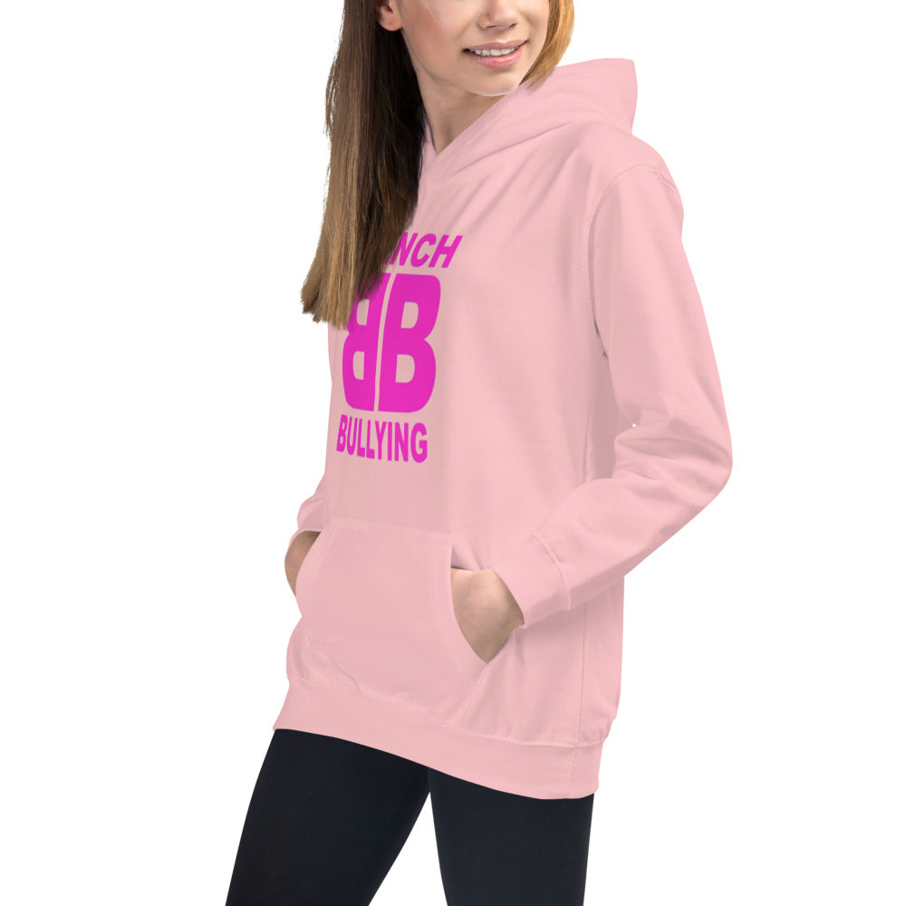 BB Signature Pink Logo Kids Hoodie