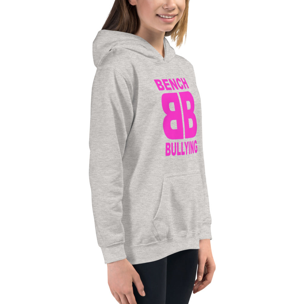 BB Signature Pink Logo Kids Hoodie