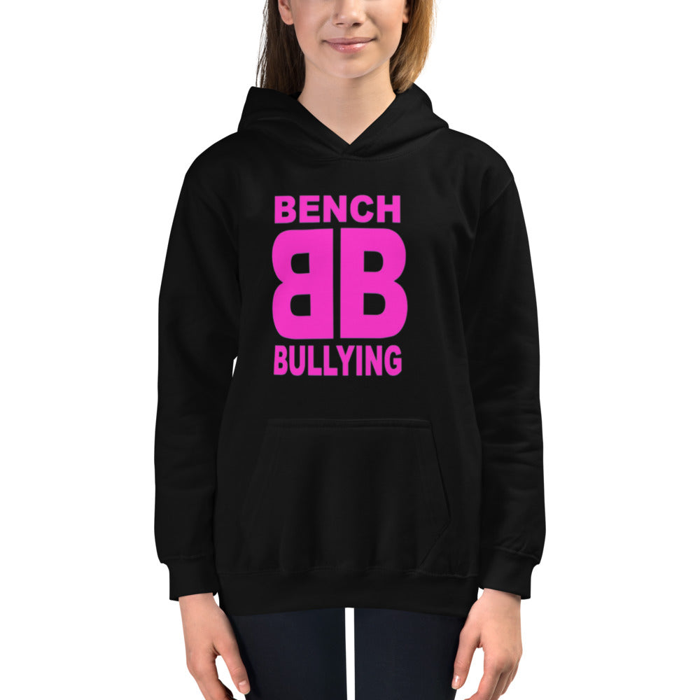 BB Signature Pink Logo Kids Hoodie