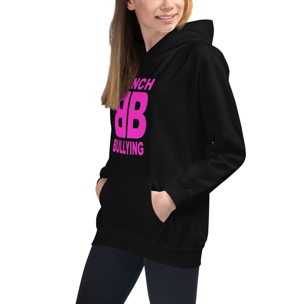 BB Signature Pink Logo Kids Hoodie