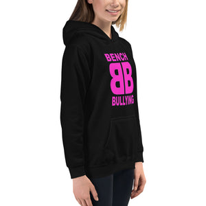 BB Signature Pink Logo Kids Hoodie