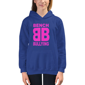 BB Signature Pink Logo Kids Hoodie