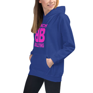 BB Signature Pink Logo Kids Hoodie