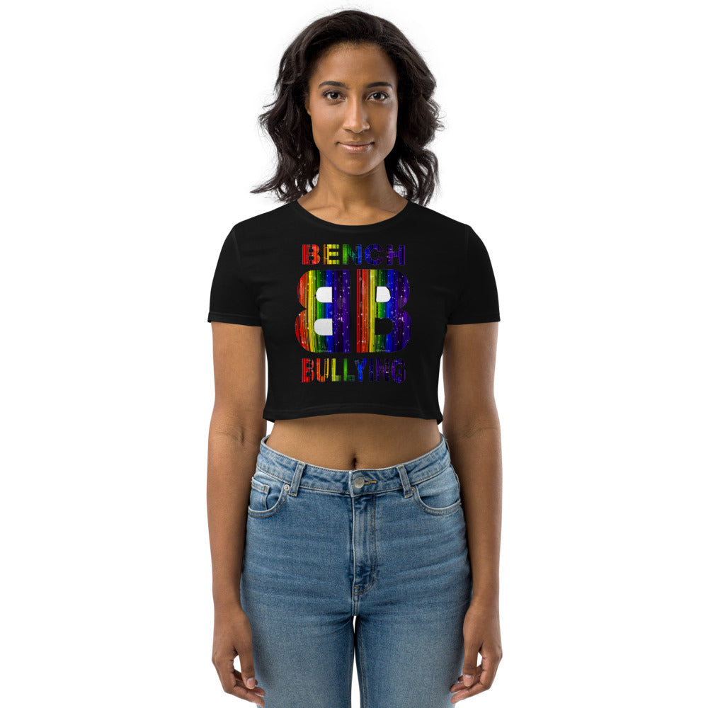 Rainbow Haven Organic Crop Top